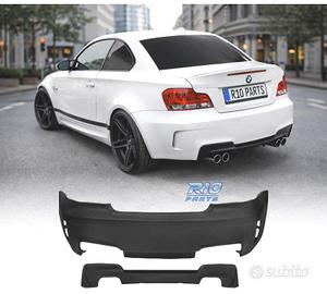 PARAURTI POSTERIORE BMW E82 E88 07-13 LOOK 1M