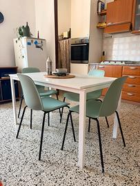 Tavolo IKEA MELLTORP + 4 sedie LIDÅS