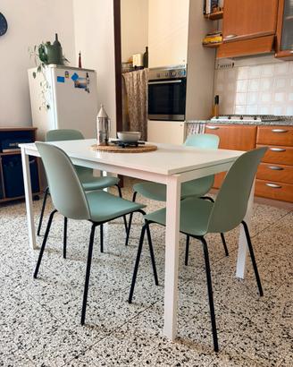 Tavolo IKEA MELLTORP + 4 sedie LIDÅS