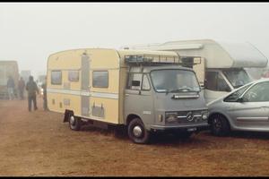 mercedes 206d camper  1974 