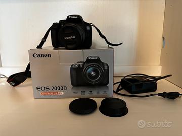 Macchina fotografica Canon Eos 2000D