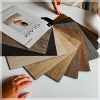 Pavimento in PVC effetto legno e resina