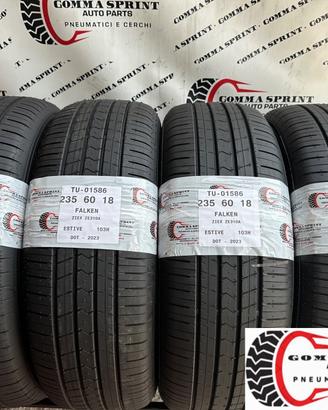 4 PNEUMATICI 235/60 R18 FALKEN ESTIVE KM0