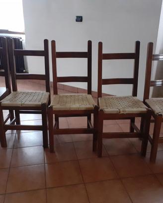 5 Sedie legno speciale hobbisti