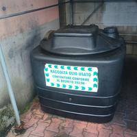 contenitore olio esausto per motori