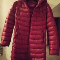 piumino rosso bordeaux 