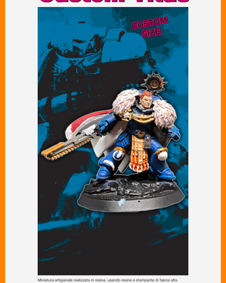 Miniatura custom model WH40 Titus