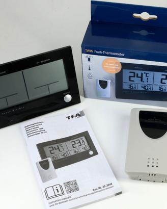 Termometro radiocontrollato TWIN TFA