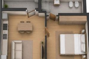 Bilocale con balcone a Parma Nord