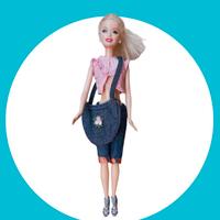 Barbie  jeans con vestiti e accessori