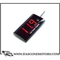 Mini Led Rosso Digital Voltmetro Tester Batteria M