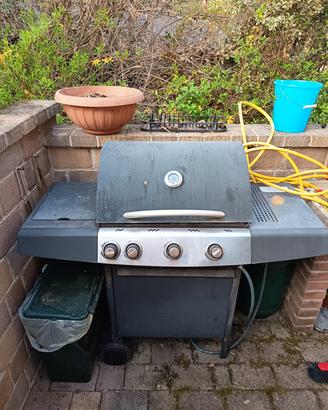Barbecue a gas