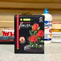 Building Block Flowers Fiori Rose Rosse Roses Rosa