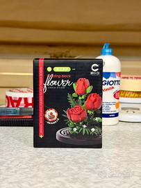 Building Block Flowers Fiori Rose Rosse Roses Rosa