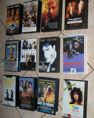 VHS FILM per COLLEZIONISTI NOSTALGICI