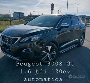 Peugeot 3008 Gt 1.6 hdi 120cv automatica