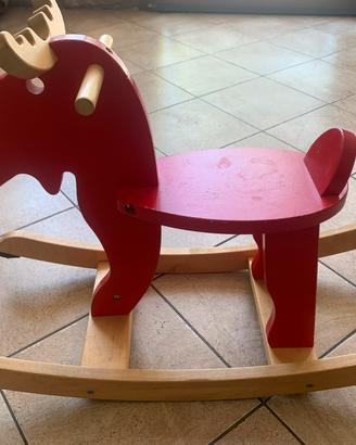 Dondolo alce IKEA