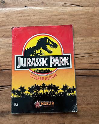 Album Jurassic Park Merlin 1993 COMPLETO