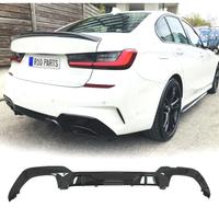 DIFFUSORE BMW G20 G21 19- LOOK M PERFORMANCE NERO 