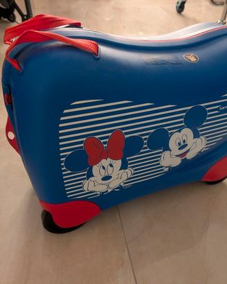 Valigia Samsonite Disney per bambini cavalcabile