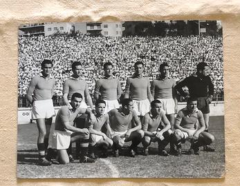 Lotto 3 foto originali AS Roma 49/50 50/51 52/53