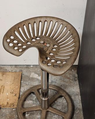 Sedili sgabelli in metallo vintage loft