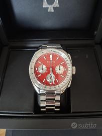 Bulova lunar pilot red