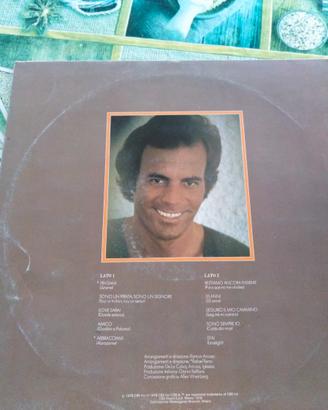 N. 2 vinili 33 giri di Julio Iglesias