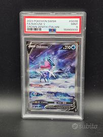 Pokémon PSA 9 Mint - Suicune V GG38/GG70 – Galaria