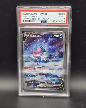Pokémon PSA 9 Mint - Suicune V GG38/GG70 – Galaria
