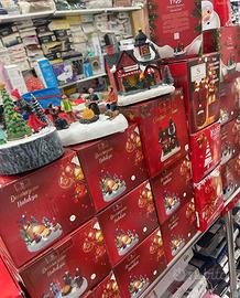 Decorazioni natalizie giostrine  Babbo Natal