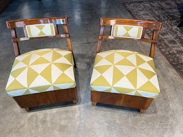 COPPIA POLTRONCINE ART DECO'