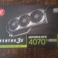 RTX 4070 TI SUPER PICKUP(P: VARESE) IN GARANZIA.