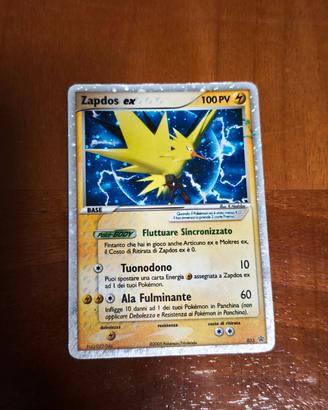 carta Pokemon Zapdos ex