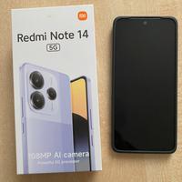 Xiaomi Redmi Note 14 . 5g non usato pari al nuovo