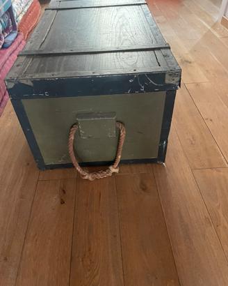 Cassa in legno militare
