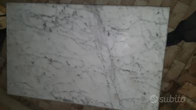 Lastra in marmo bianco di carrara cm 125X78X3