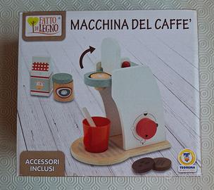 Macchina del caffè in legno - Gioco 