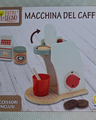 Macchina del caffè in legno - Gioco 
