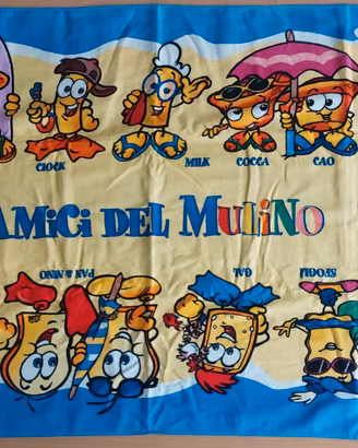 raro Telo Mare Amici del Mulino - lotto 2 pezzi