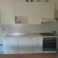 cucina economica bianca completa 