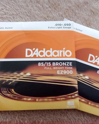 corde chitarra acustica 