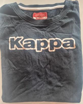 T-shirt KAPPA nera Donna Tg.