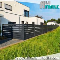 Recinto frangisole frangivento alluminio doghe