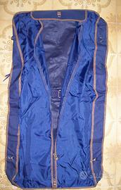 Copriabito da viaggio tipo borsa tracolla bluscuro