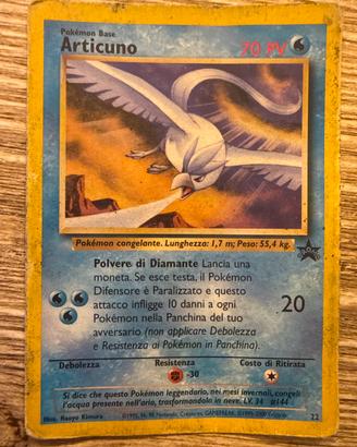 Carta pokemon Articuno