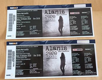 Biglietti concerto Alanis Morissette 