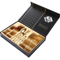 2 set di posate product color oro