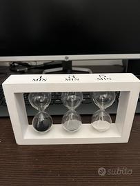 Clessidre in legno e vetro