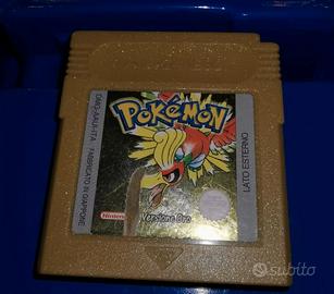 Pokémon Versione Oro ITALIANO Nintendo Game Boy C